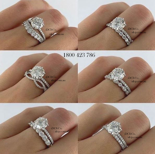 All of the Diamond Engagement Ring Styles with matching Wedding Bands